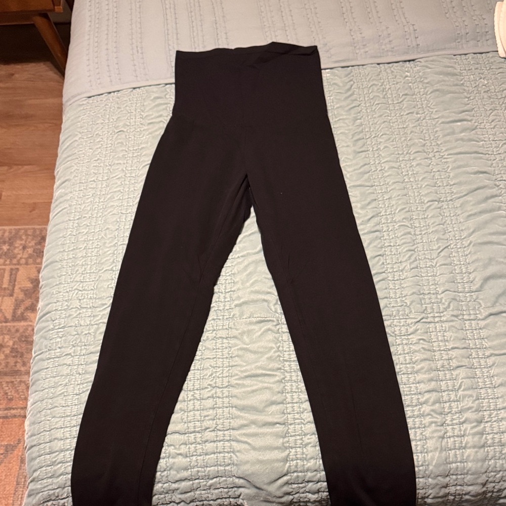 Black casual Motherhood leggings, Medium